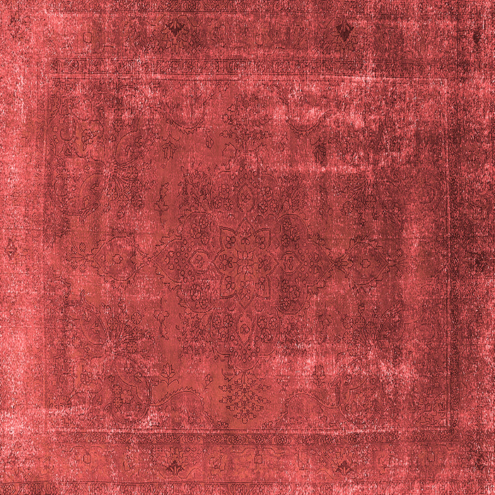 Machine Washable Oriental Red Industrial Rug, wshurb1874red