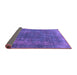 Sideview of Oriental Purple Industrial Rug, urb1874pur