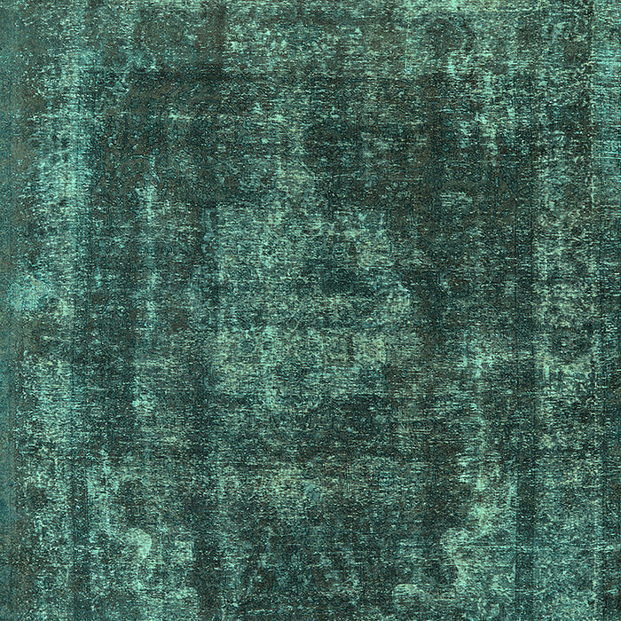 Oriental Turquoise Industrial Rug, urb1875turq