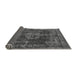 Sideview of Oriental Gray Industrial Rug, urb1875gry