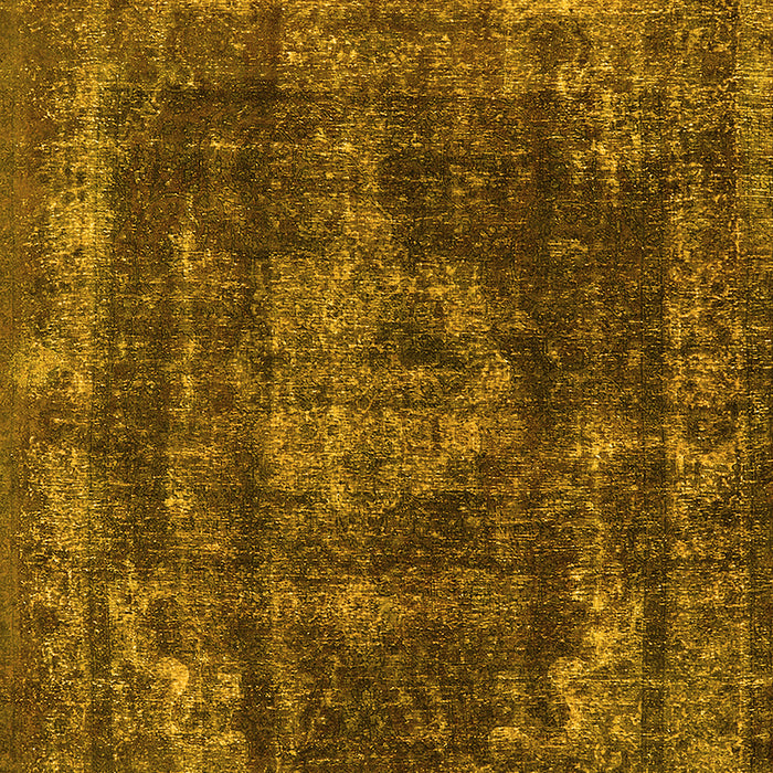 Oriental Yellow Industrial Rug, urb1875yw