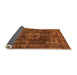 Sideview of Oriental Orange Industrial Rug, urb1875org