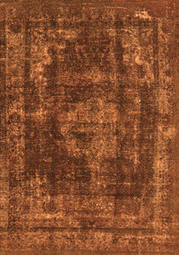 Oriental Orange Industrial Rug, urb1875org