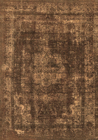 Oriental Brown Industrial Rug, urb1875brn