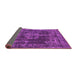 Sideview of Oriental Purple Industrial Rug, urb1875pur