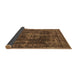 Sideview of Oriental Brown Industrial Rug, urb1875brn