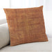 Lifestyle Image of Mid-Century Modern Urban Square Neon Orange Throw Pillow, 18 inch by 18 inch, pwurb1876