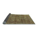 Sideview of Oriental Light Blue Industrial Rug, urb1876lblu