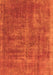 Oriental Orange Industrial Rug, urb1876org