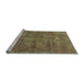 Sideview of Machine Washable Oriental Light Blue Industrial Rug, wshurb1876lblu