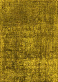 Oriental Yellow Industrial Rug, urb1877yw