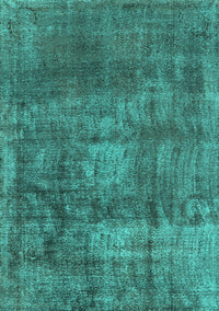 Oriental Turquoise Industrial Rug, urb1877turq