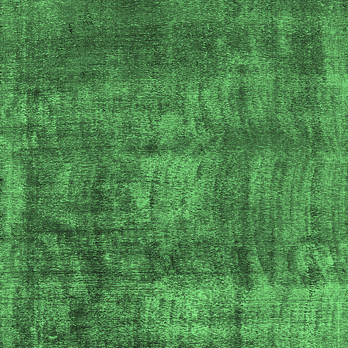 Machine Washable Oriental Emerald Green Industrial Area Rugs, wshurb1877emgrn