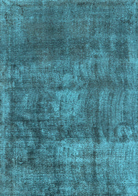 Oriental Light Blue Industrial Rug, urb1877lblu