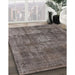 Machine Washable Industrial Modern Coffee Brown Rug in a Family Room, wshurb1877