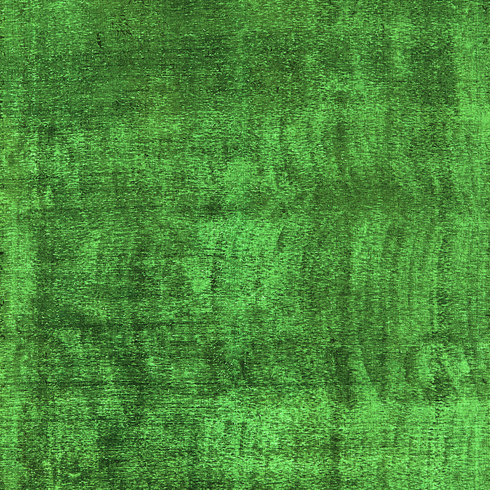 Machine Washable Oriental Green Industrial Area Rugs, wshurb1877grn