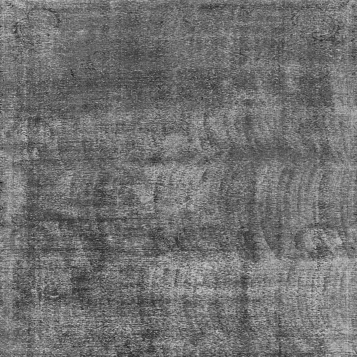 Square Oriental Gray Industrial Rug, urb1877gry
