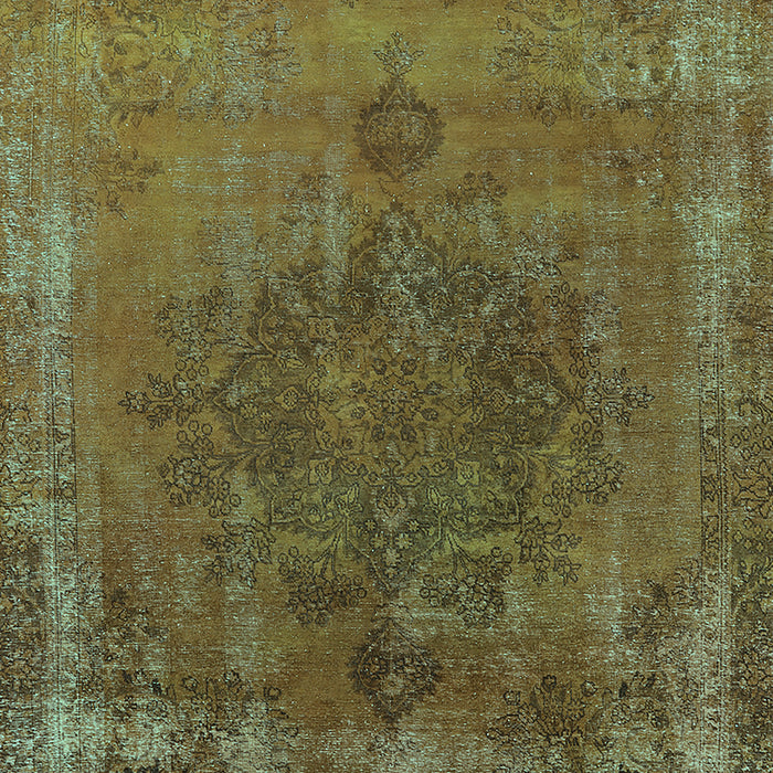 Oriental Turquoise Industrial Rug, urb1878turq