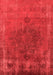 Oriental Red Industrial Area Rugs