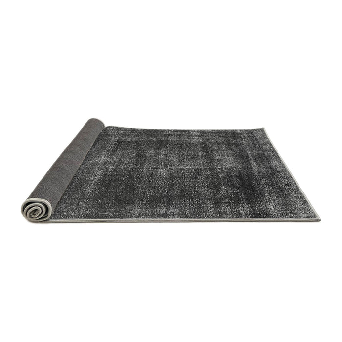 Sideview of Oriental Gray Industrial Rug, urb1879gry