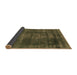 Sideview of Oriental Brown Industrial Rug, urb1879brn