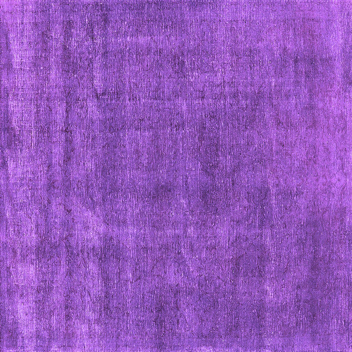 Square Machine Washable Oriental Purple Industrial Area Rugs, wshurb1880pur