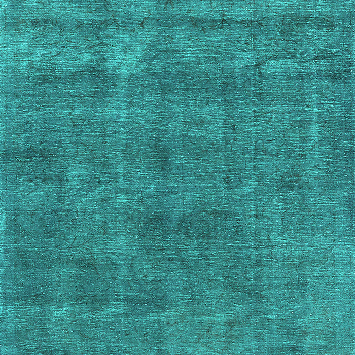 Machine Washable Oriental Turquoise Industrial Area Rugs, wshurb1880turq