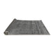 Sideview of Oriental Gray Industrial Rug, urb1880gry