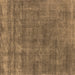 Square Oriental Brown Industrial Rug, urb1880brn