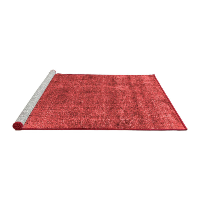 Industrial Red Washable Rugs