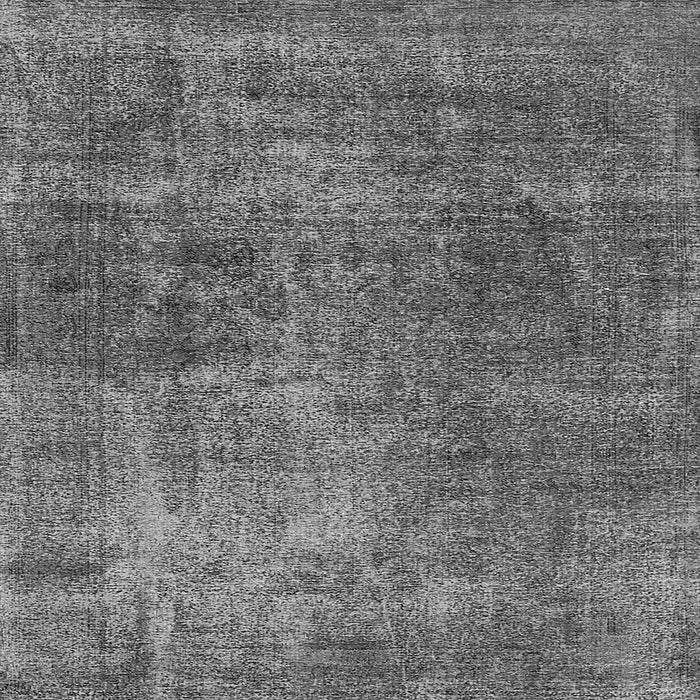 Square Machine Washable Oriental Gray Industrial Rug, wshurb1881gry