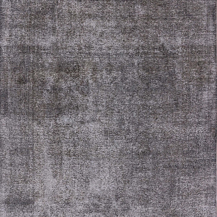 Machine Washable Industrial Modern Gunmetal Gray Rug, wshurb1881