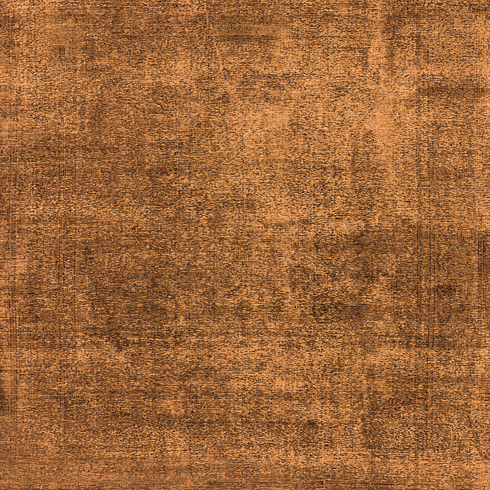 Square Machine Washable Oriental Orange Industrial Area Rugs, wshurb1881org