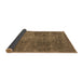 Sideview of Oriental Brown Industrial Rug, urb1881brn