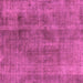 Square Oriental Purple Industrial Rug, urb1882pur