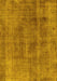 Oriental Yellow Industrial Rug, urb1882yw