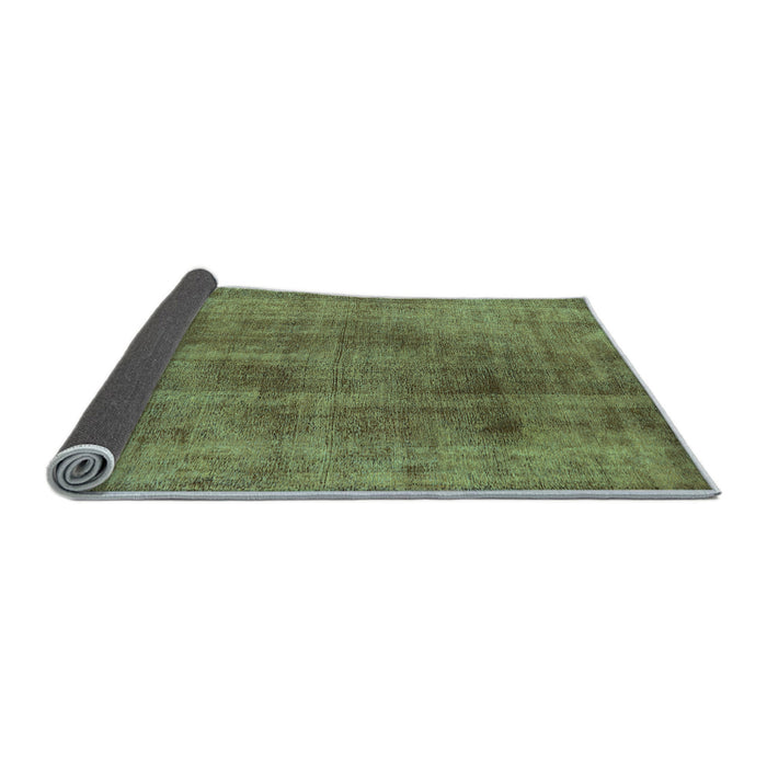 Sideview of Oriental Light Blue Industrial Rug, urb1882lblu