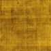 Square Oriental Yellow Industrial Rug, urb1882yw