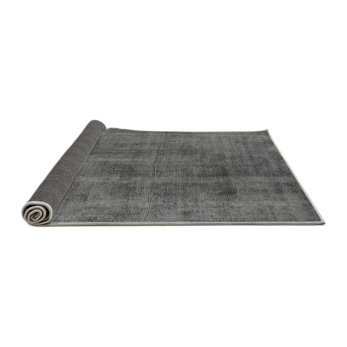 Sideview of Oriental Gray Industrial Rug, urb1882gry