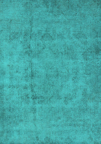 Oriental Turquoise Industrial Rug, urb1883turq