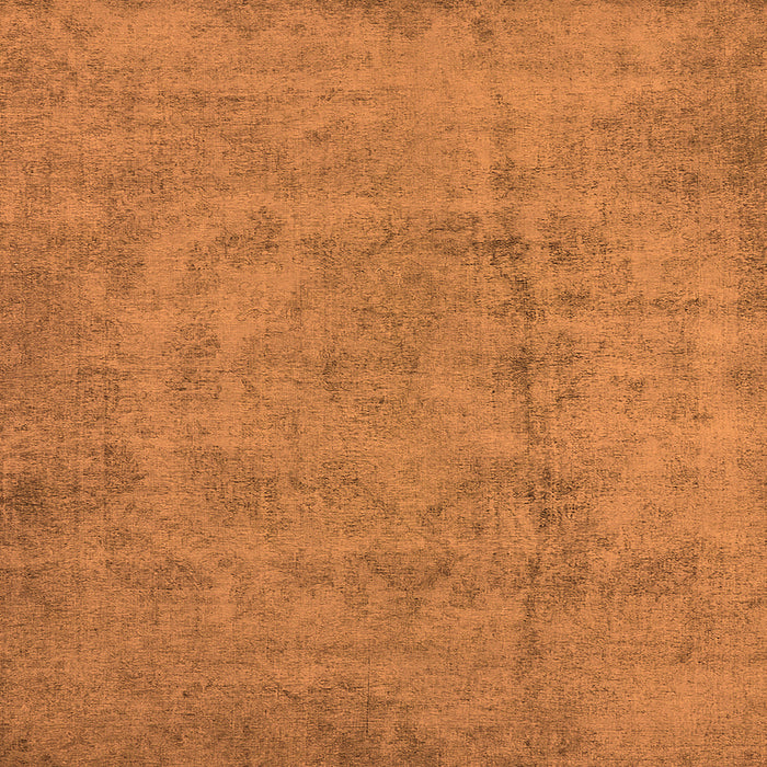 Square Machine Washable Oriental Orange Industrial Area Rugs, wshurb1883org