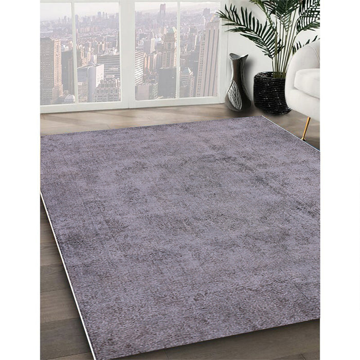 Machine Washable Industrial Modern Dark Gray Rug in a Family Room, wshurb1883