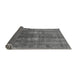 Sideview of Oriental Gray Industrial Rug, urb1884gry