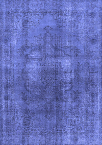 Oriental Blue Industrial Rug, urb1884blu