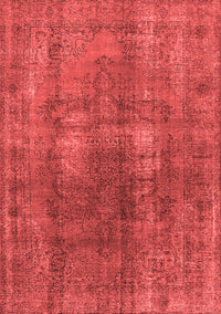 Oriental Red Industrial Rug, urb1884red