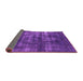 Sideview of Oriental Purple Industrial Rug, urb1885pur