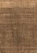 Machine Washable Oriental Brown Industrial Rug, wshurb1886brn