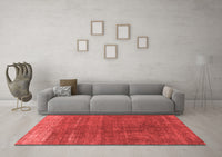 Machine Washable Oriental Red Industrial Rug, wshurb1886red