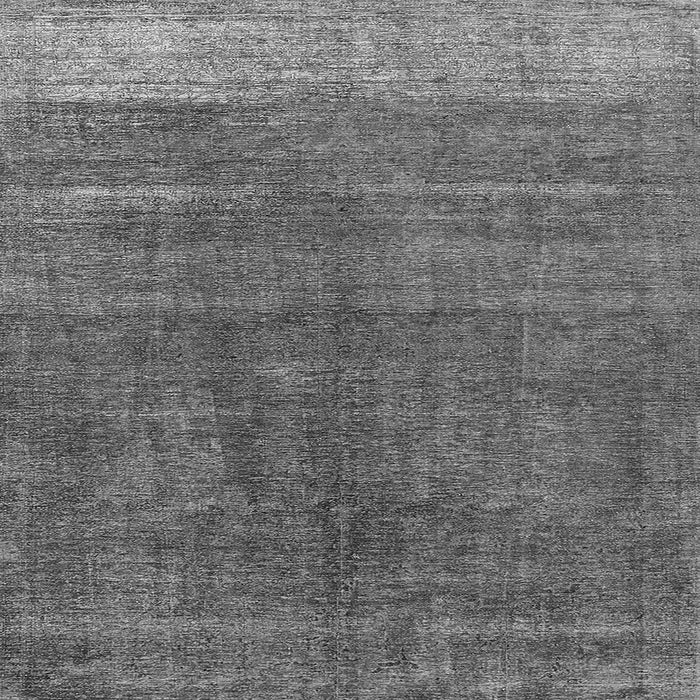 Square Oriental Gray Industrial Rug, urb1886gry