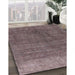 Machine Washable Industrial Modern Rosy Pink Rug in a Family Room, wshurb1886